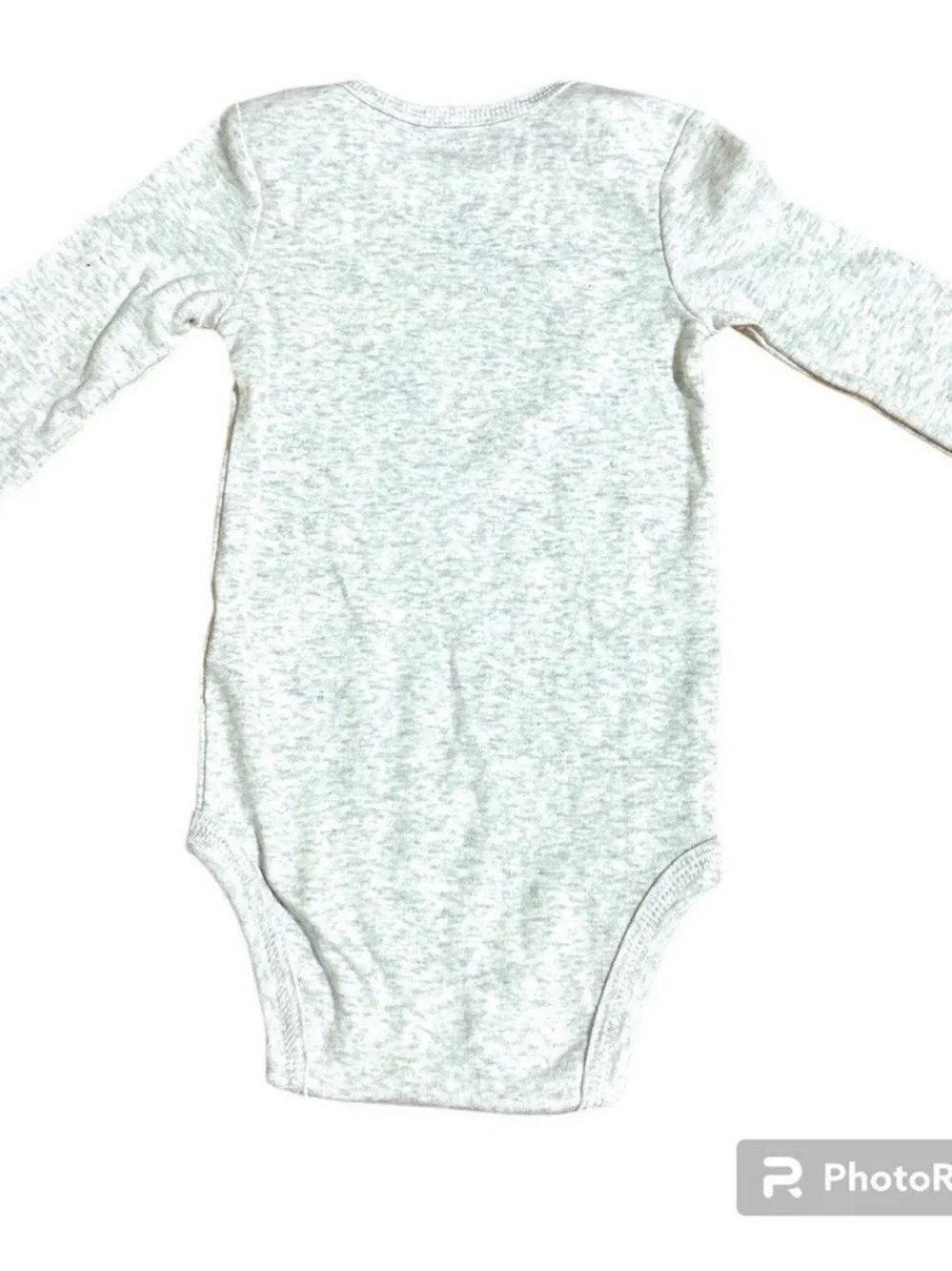Just One You Carters St Patrick's Day Shamrocks Long Sleeve Bodysuit 6/9M
